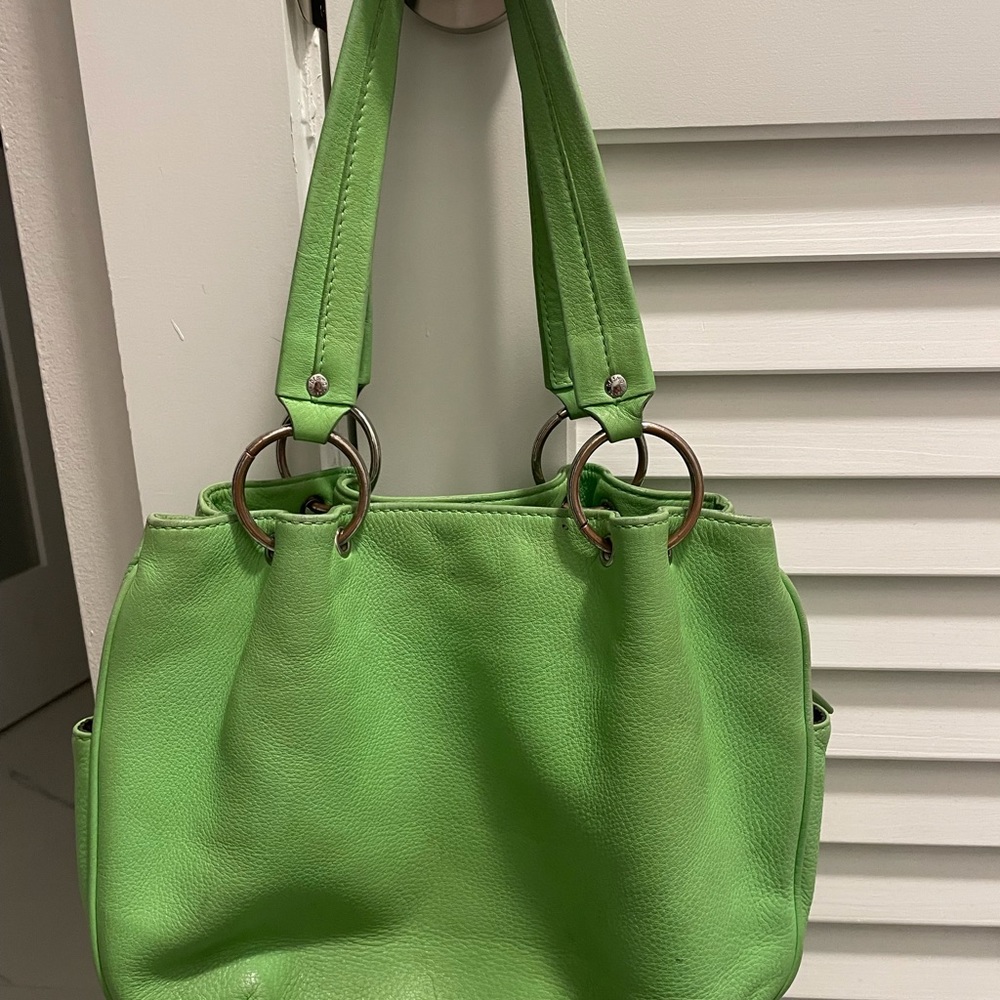 COPY - Desmol Brand and Womans lime green Handbag